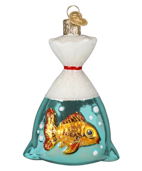 Goldfish In A Bag Ornament