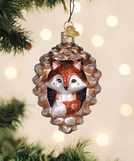 Piney Fox Ornament