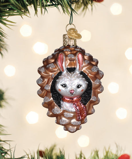 Piney Rabbit Ornament