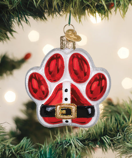 Santa Paws Ornament