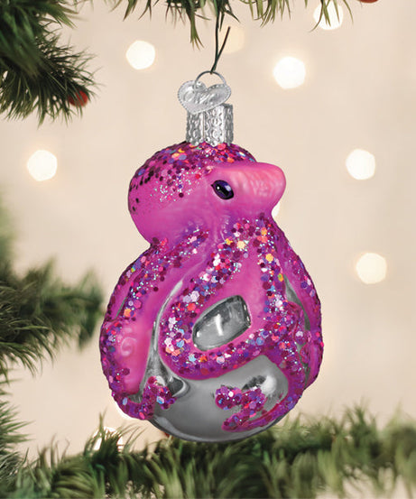 Shimmering Octopus Ornament