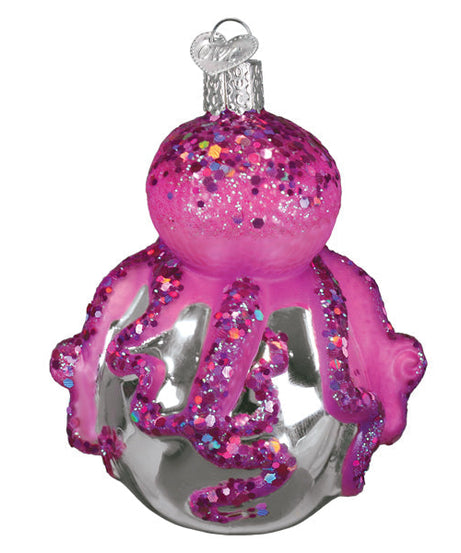 Shimmering Octopus Ornament
