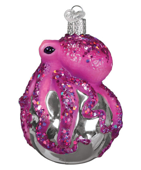 Shimmering Octopus Ornament