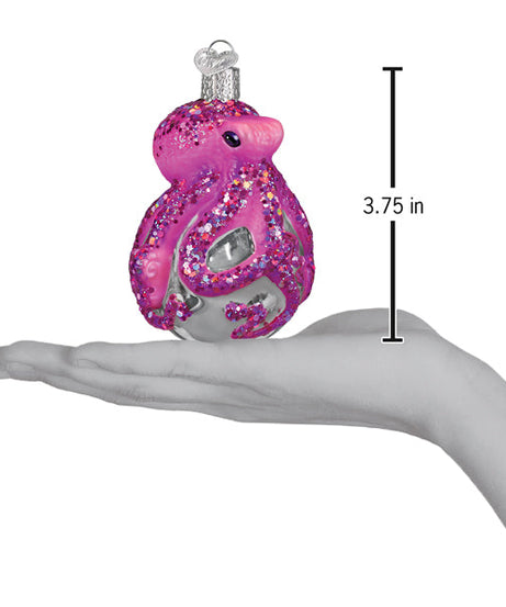 Shimmering Octopus Ornament