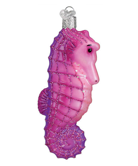 Shimmering Seahorse Ornament