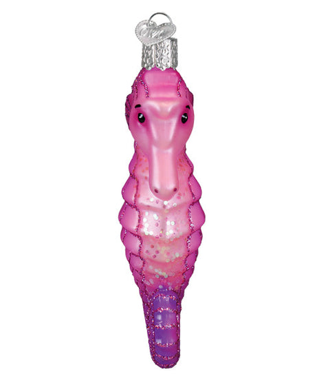 Shimmering Seahorse Ornament