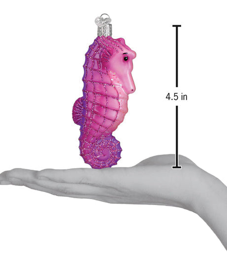 Shimmering Seahorse Ornament