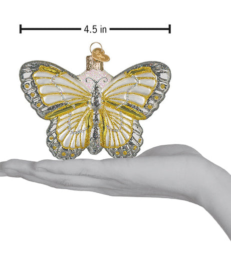 Sterling Butterfly Ornament