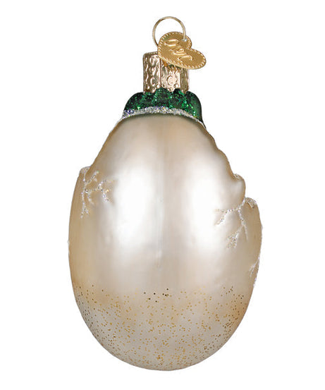 Baby Dino In Egg Ornament
