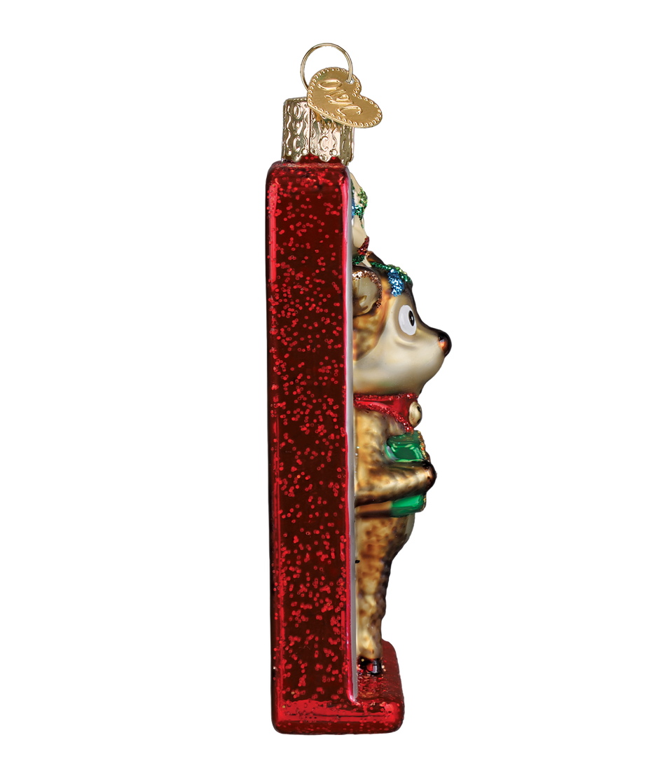 Reindeer Mugshot Ornament