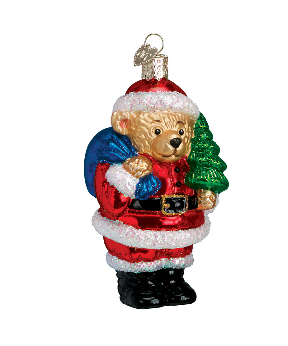 Santa Bear Ornament
