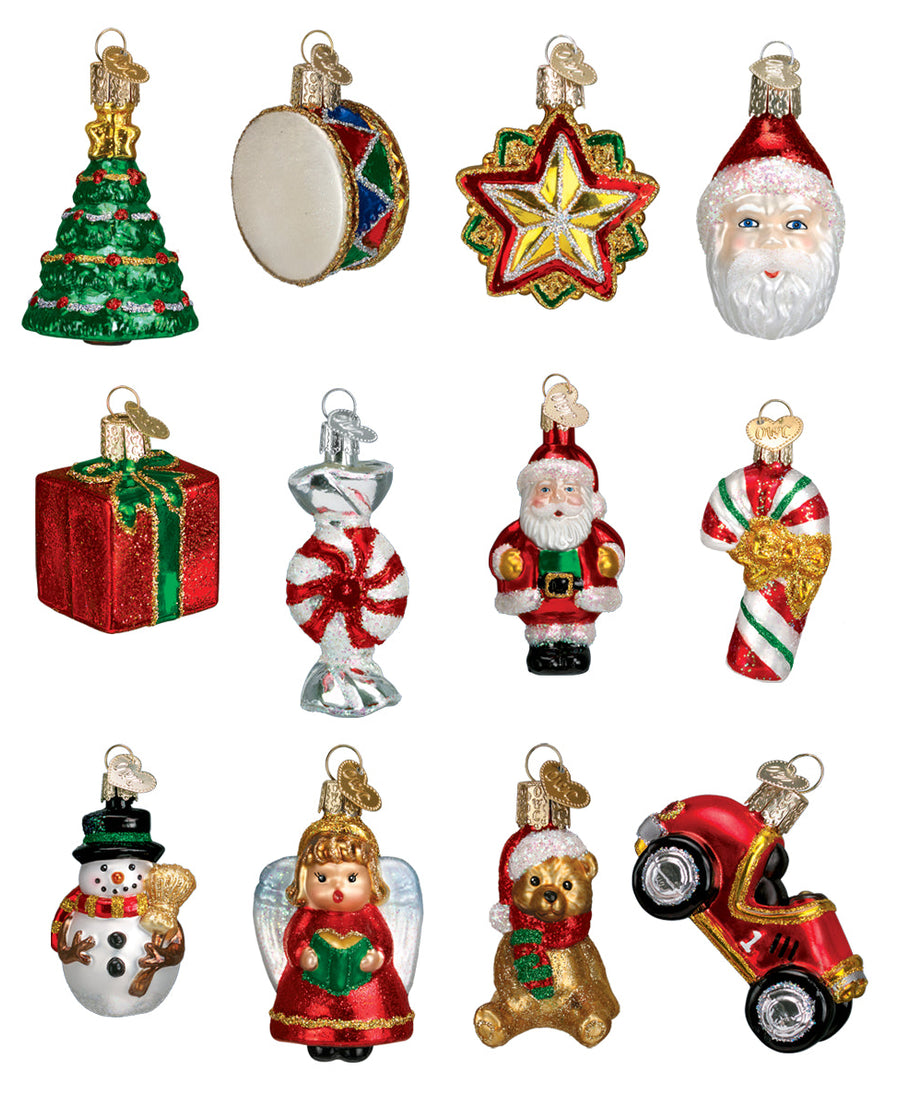 Mini Christmas Ornament Set