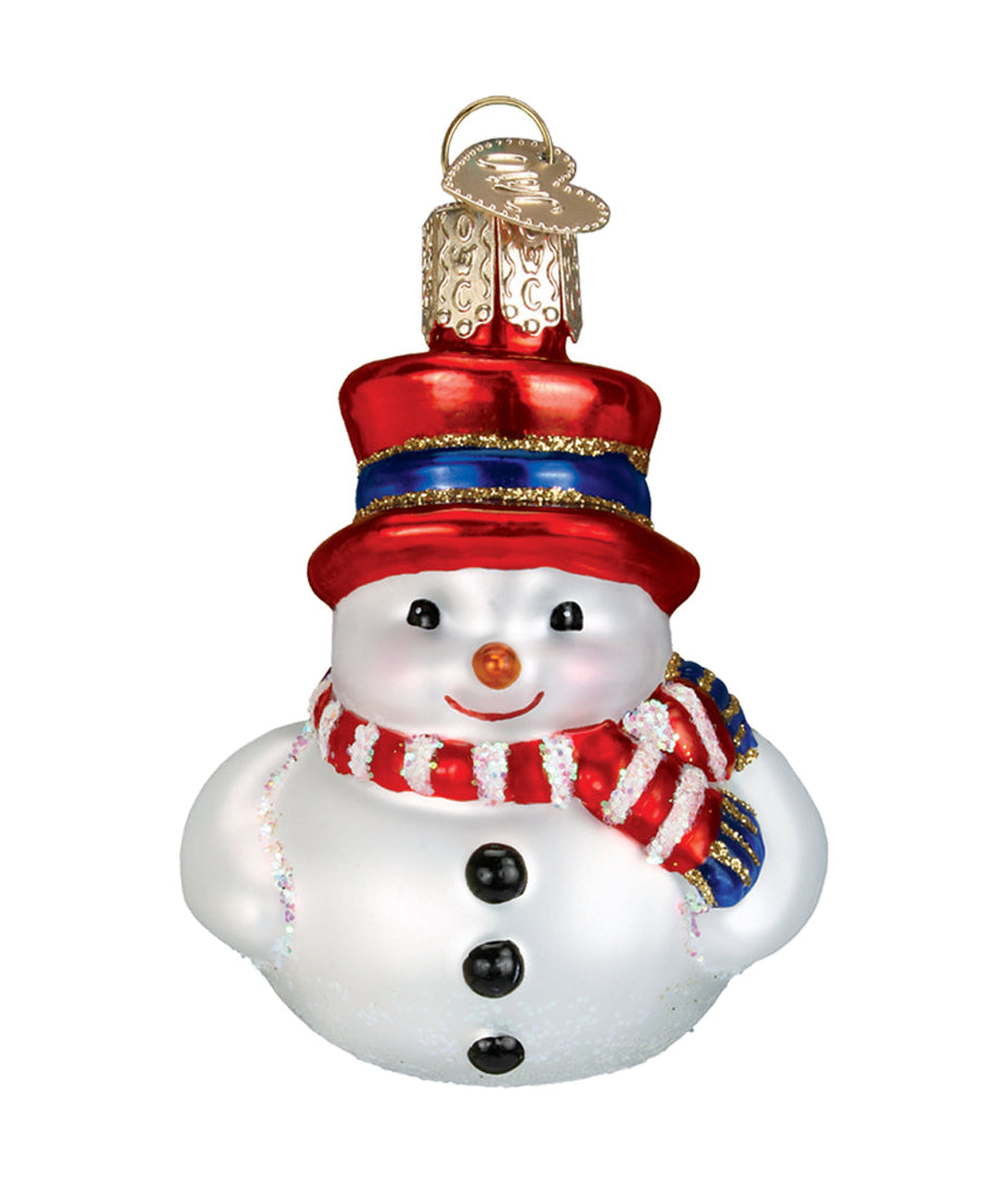 Mini Snowman Ornament Set