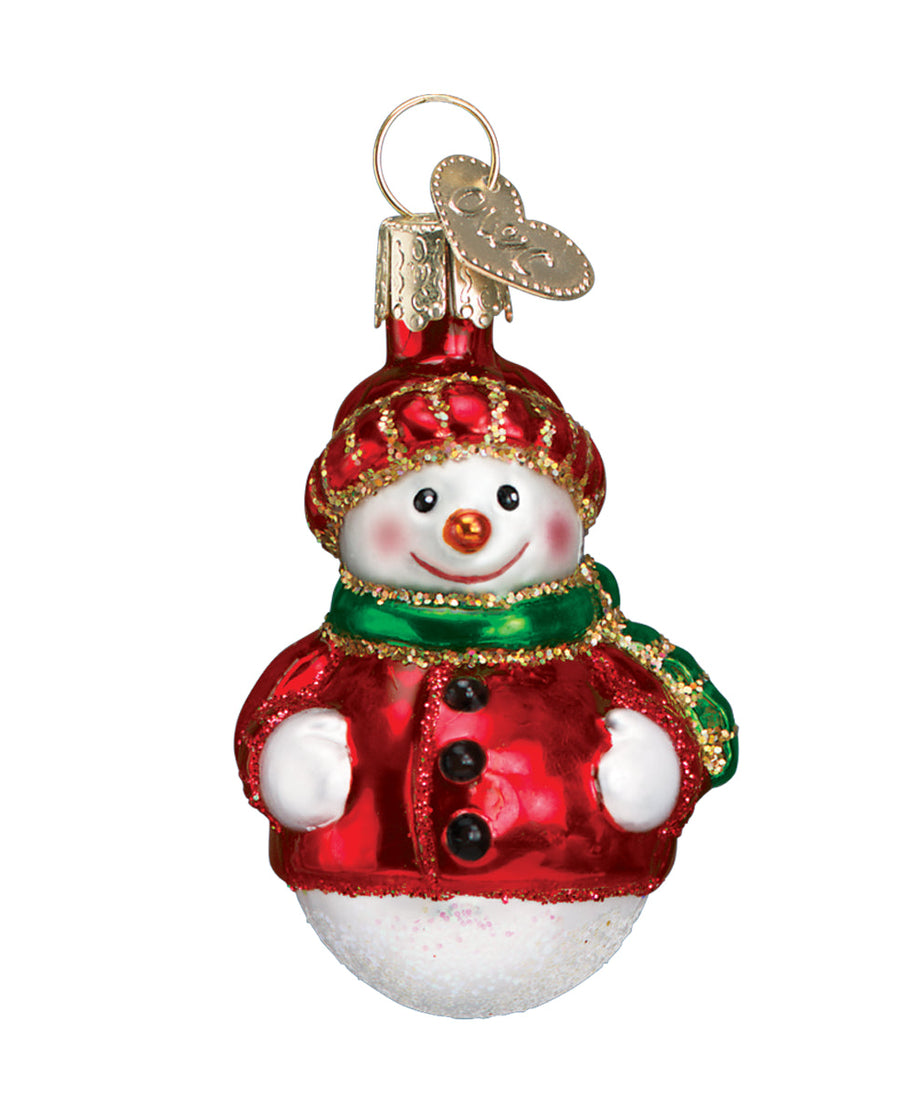 Mini Snowman Ornament Set
