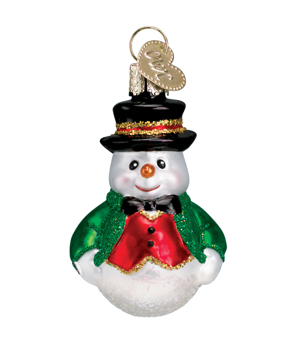 Mini Snowman Ornament Set
