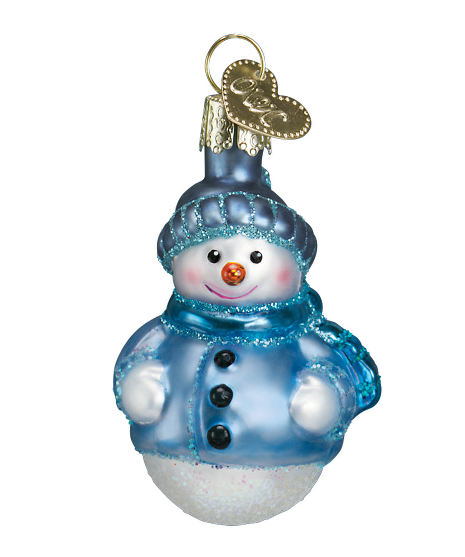Mini Snowman Ornament Set