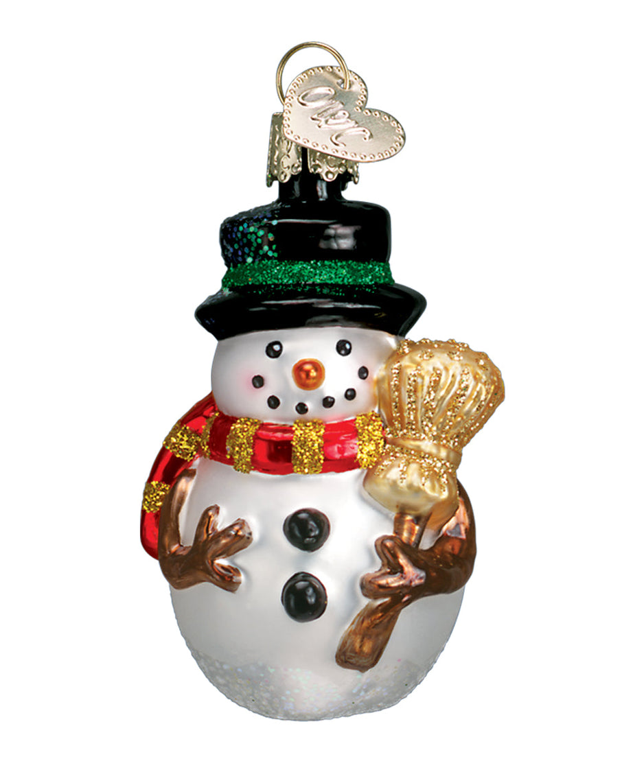 Mini Snowman Ornament Set