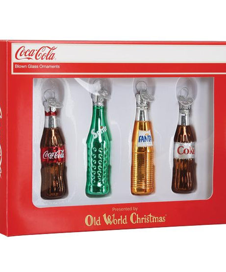 Coca-Cola® Mini Beverage Ornament Set