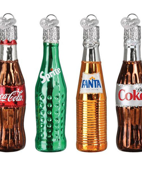 Coca-Cola® Mini Beverage Ornament Set