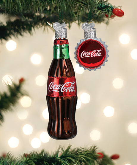 Coca-Cola® Bottle Ornament Set
