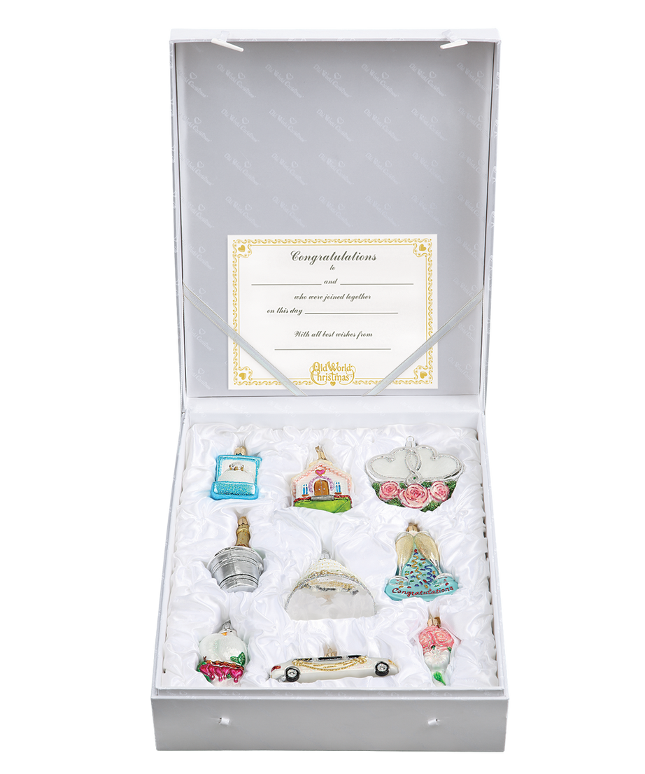 Just Married Collection Ornaments