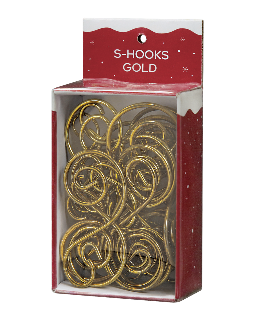 24 - Gold S Hooks