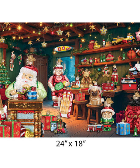 Santa's Workshop Puzzle