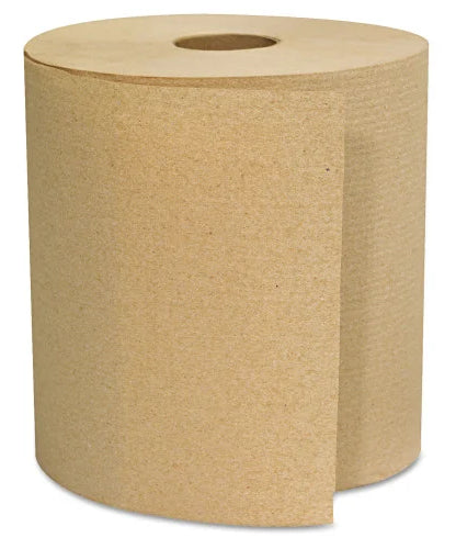 GEN® Hardwound Paper Towels, Brown, 800-ft., 6 Rolls (GEN1825)