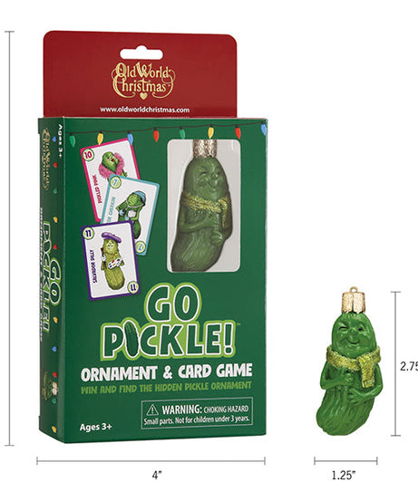 Go Pickle! Game & Ornament