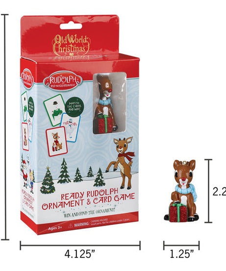 Ready Rudolph Ornament & Game