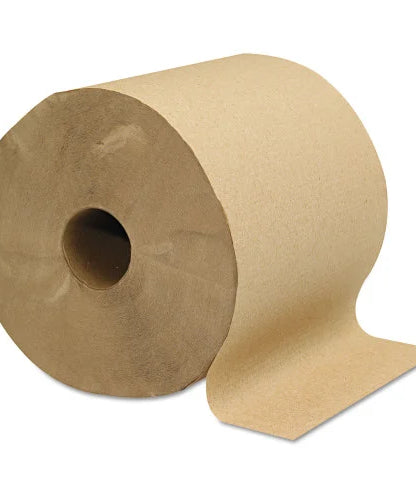 GEN® Hardwound Paper Towels, Brown, 800-ft., 6 Rolls (GEN1825)