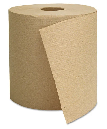 GEN® Hardwound Paper Towels, Brown, 800-ft., 6 Rolls (GEN1825)