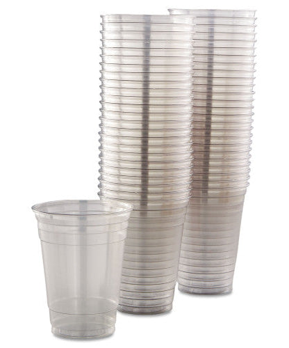 SOLO Ultra Clear PET Cups, 16 oz, Squat, 50/Bag, 20 Bags/Carton (TP16DCT) - Grazingbelles