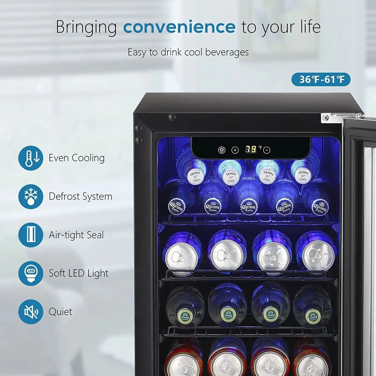 15 Inch  Beverage Refrigerator W5185B