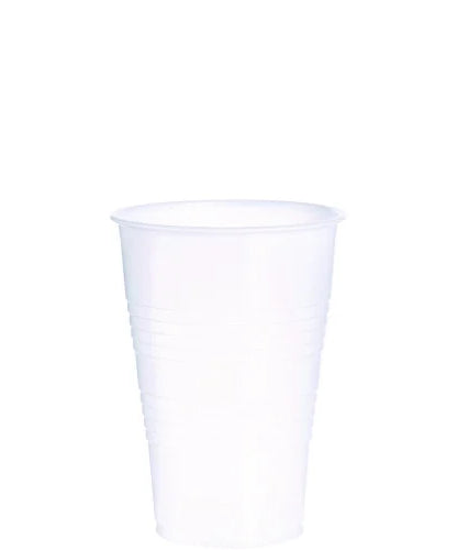 Dart High-Impact Polystyrene Cold Cups, 16 oz, Translucent, 50 Cups/Sleeve, 20 Sleeves/Carton (Y16T) - Grazingbelles