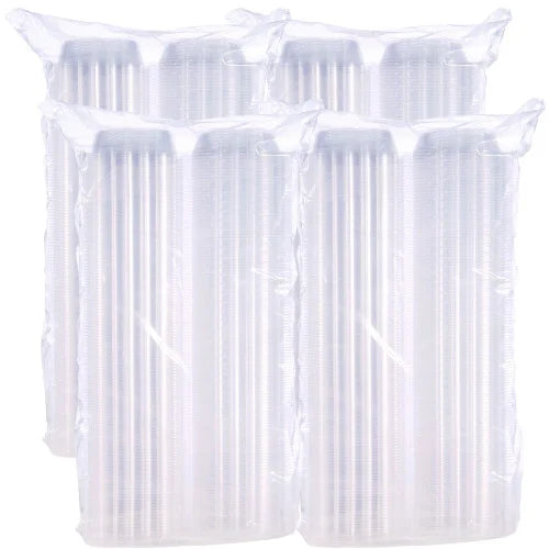 Dart ClearSeal Hinged-Lid Plastic Containers, Sandwich Container, 13.8 oz, 5.4 x 5.3 x 2.6, Clear, Plastic, 500/Carton (C53PST1) - Grazingbelles