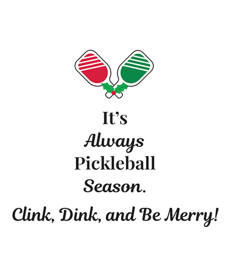 Pickleball Christmas Card