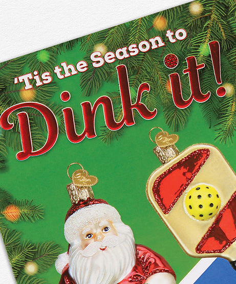 Pickleball Christmas Card