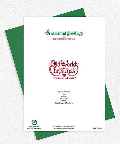 Pickleball Christmas Card
