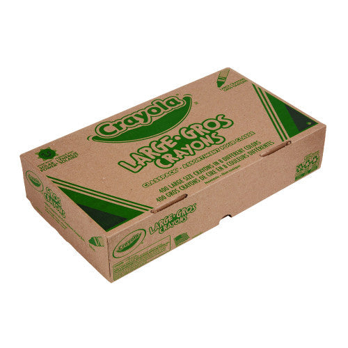 Crayola Classpack Large Size Crayons, 50 Each of 8 Colors, 400/Box (528038) - Grazingbelles