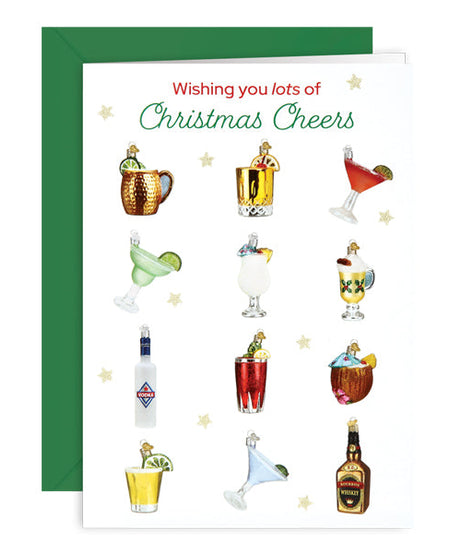 Christmas Cheers Christmas Card