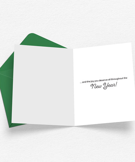 Christmas Cheers Christmas Card