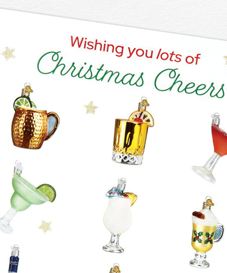 Christmas Cheers Christmas Card