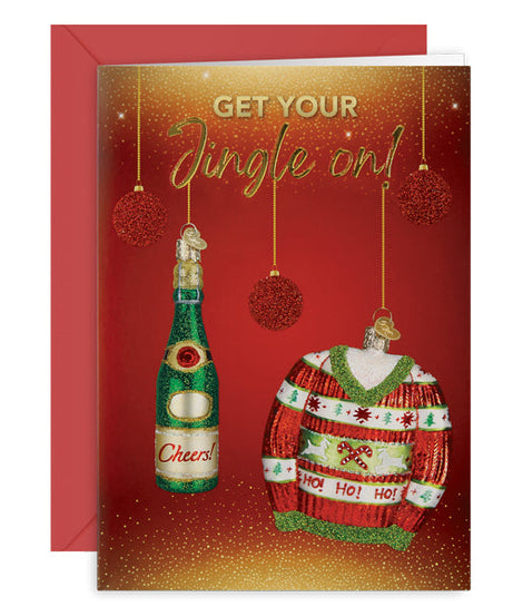 Jingle On Christmas Card
