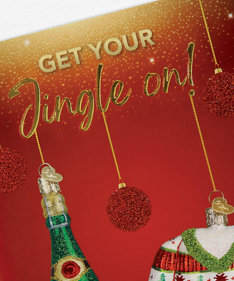 Jingle On Christmas Card