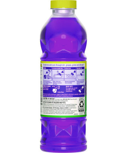 Pine-Sol Multi-Surface Cleaner Concentrated, Lavender Clean, 24 oz Bottle, 12/Carton (60153CT)