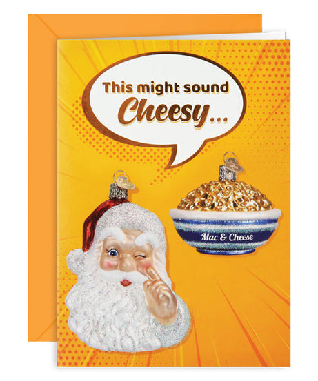 Cheesy Christmas Christmas Card