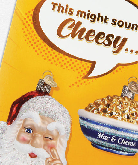 Cheesy Christmas Christmas Card