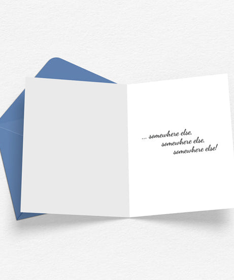 Snowman Christmas Card