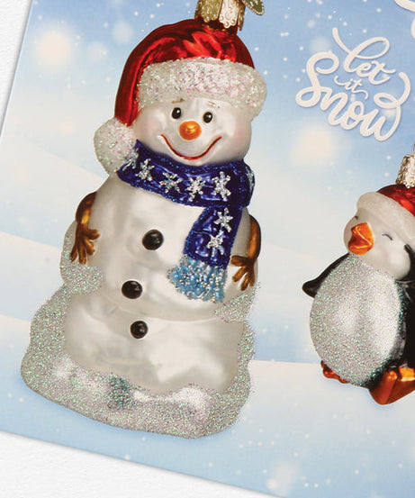 Snowman Christmas Card